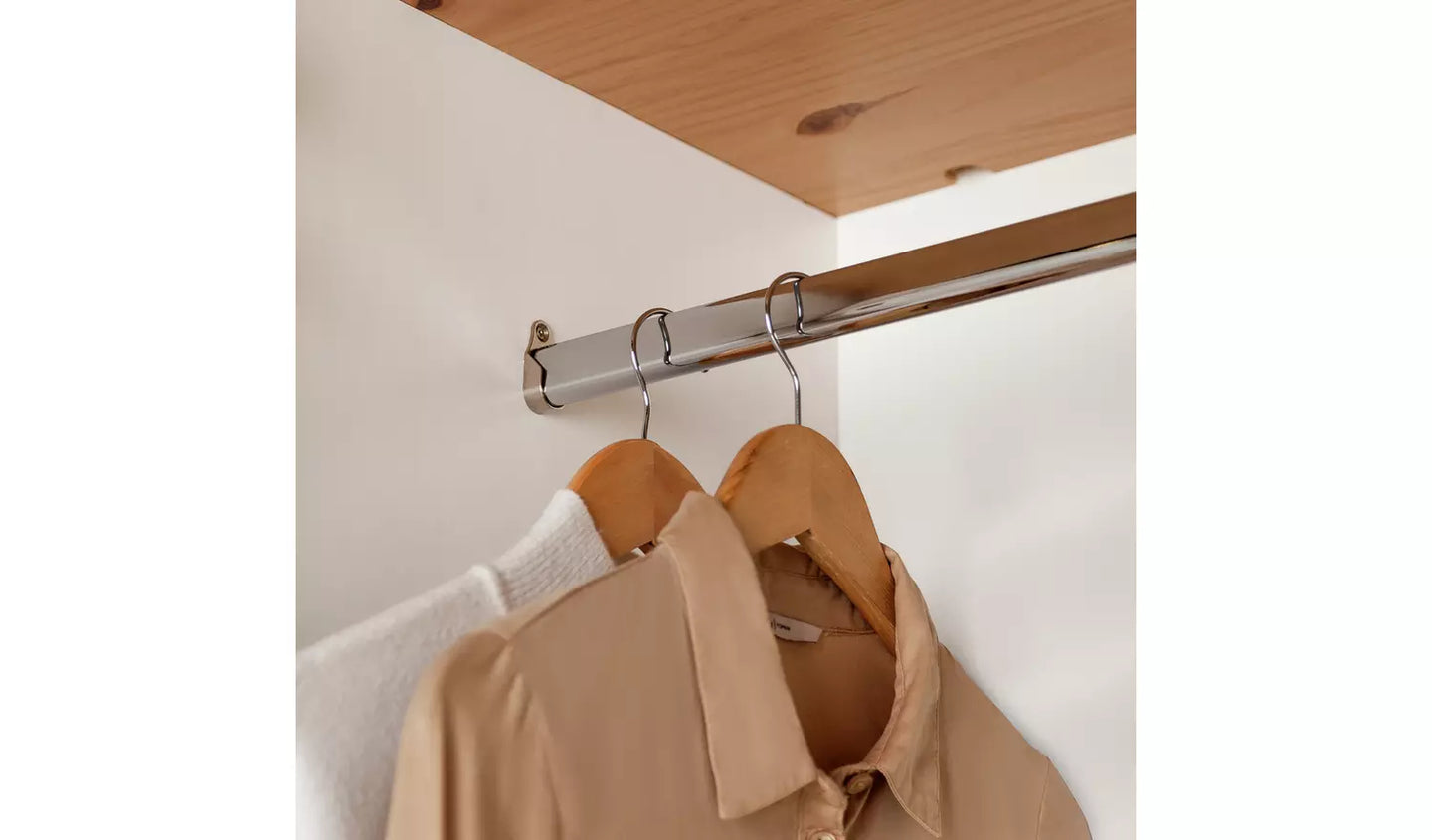 Scandinavia 2 Door Wardrobe - Two Tone